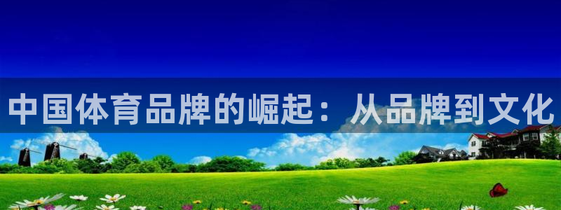 中国体育品牌的崛起：从品牌到文化