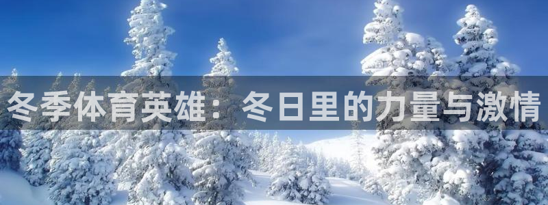 冬季体育英雄：冬日里的力量与激情